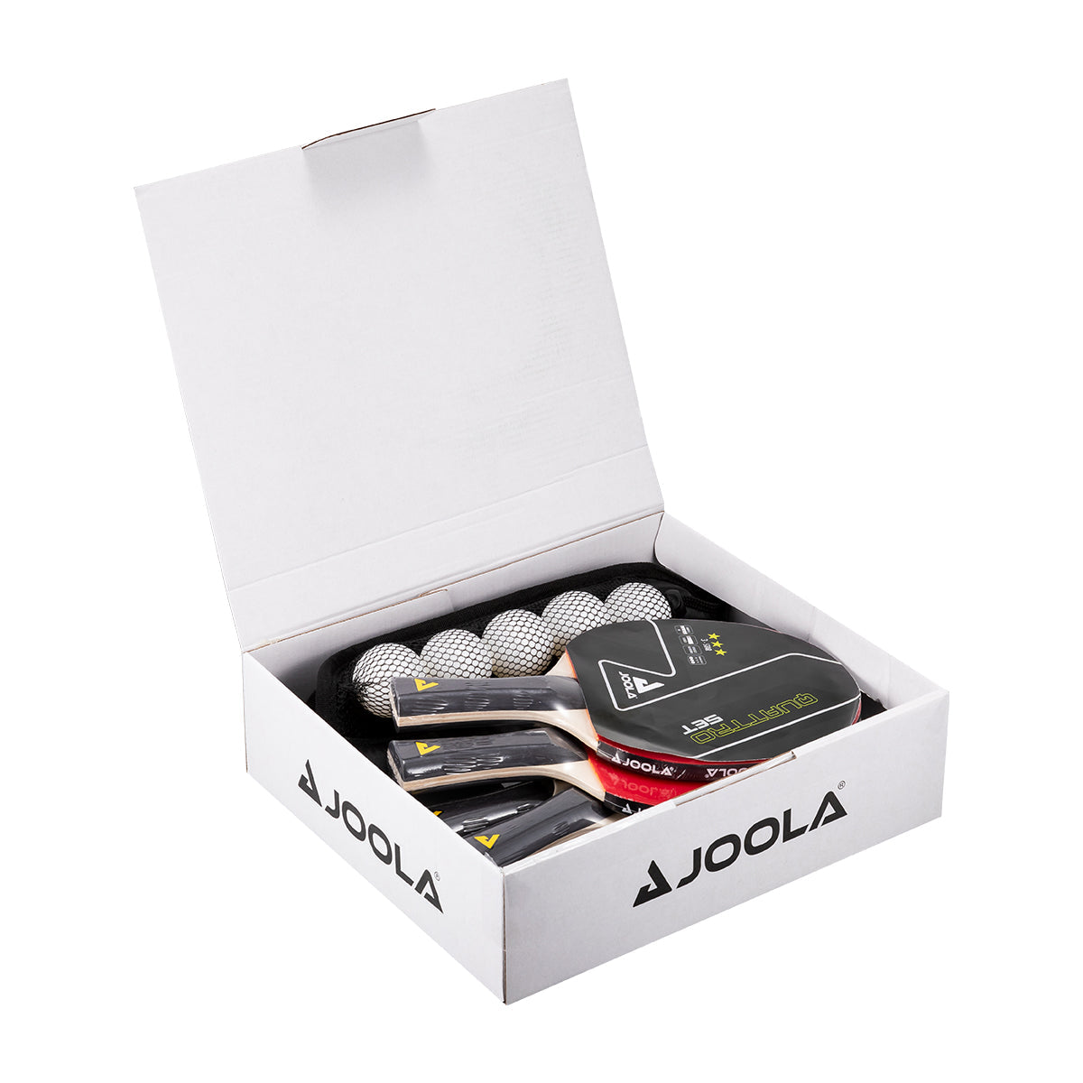 JOOLA Quattro Ping Pong 4 Paddle Set