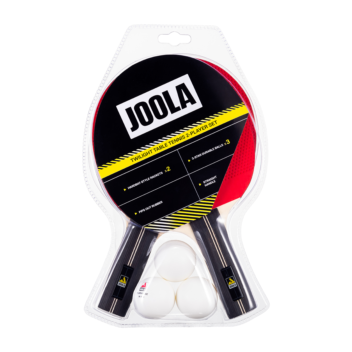 JOOLA Twilight 2-Player Table Tennis Set