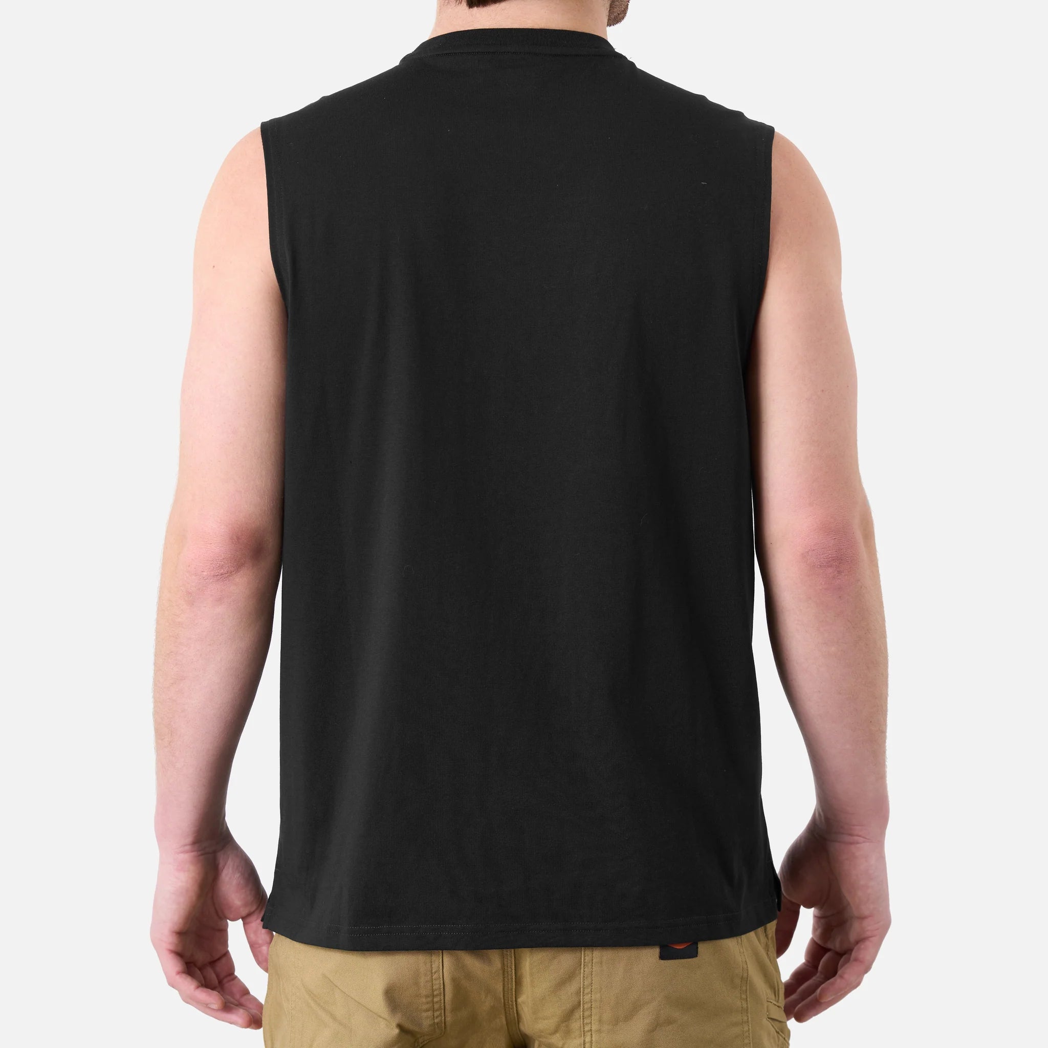 The Martin Sleeveless Pocket Tee