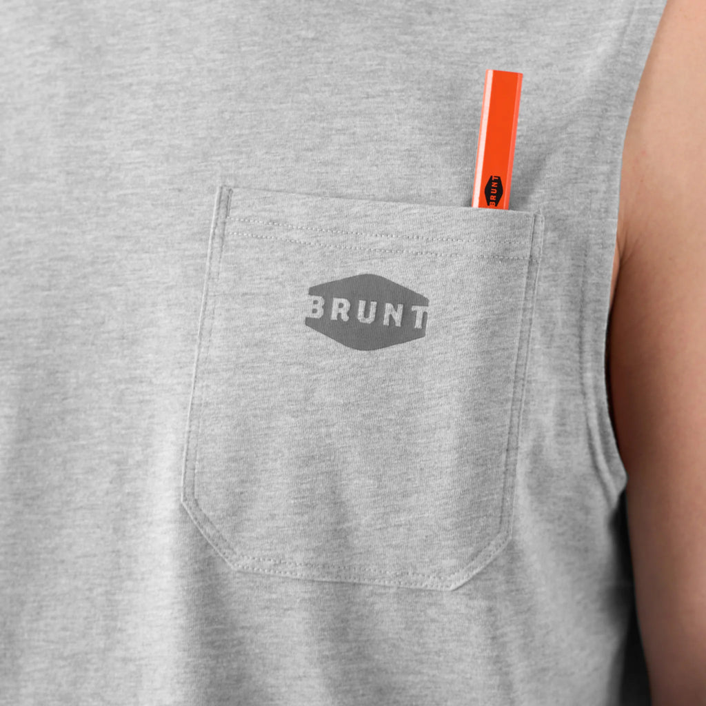 The Martin Sleeveless Pocket Tee
