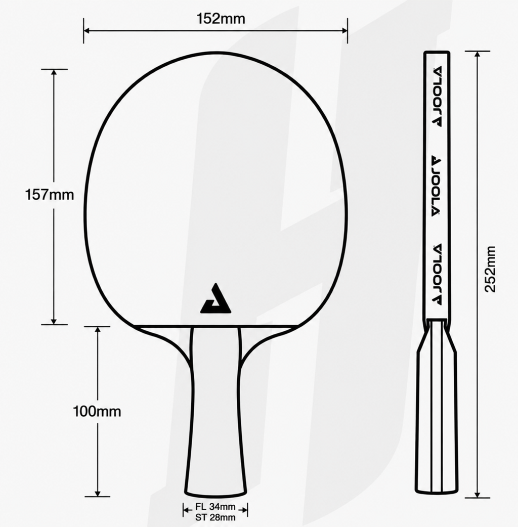 JOOLA Hugo Calderano AW-7 Table Tennis Blade