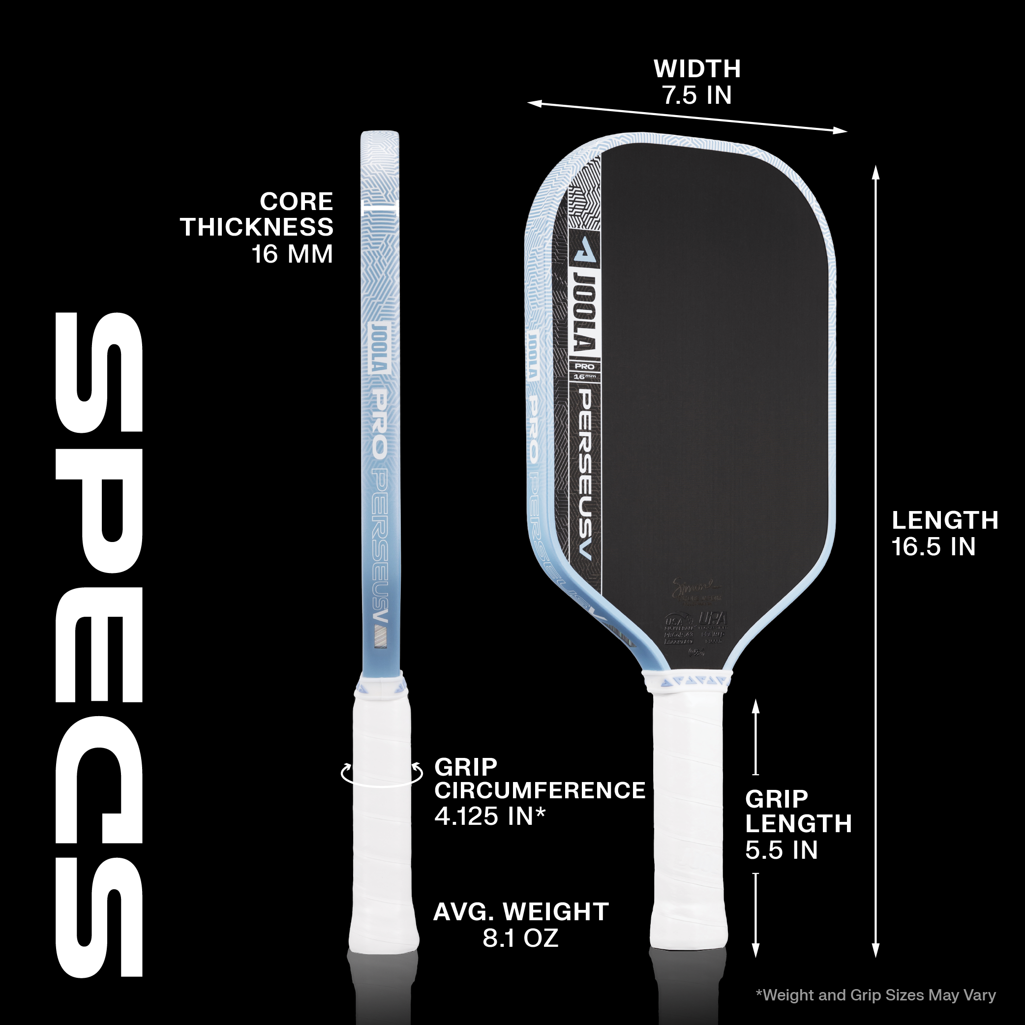 JOOLA Perseus Pro V Pickleball Paddle