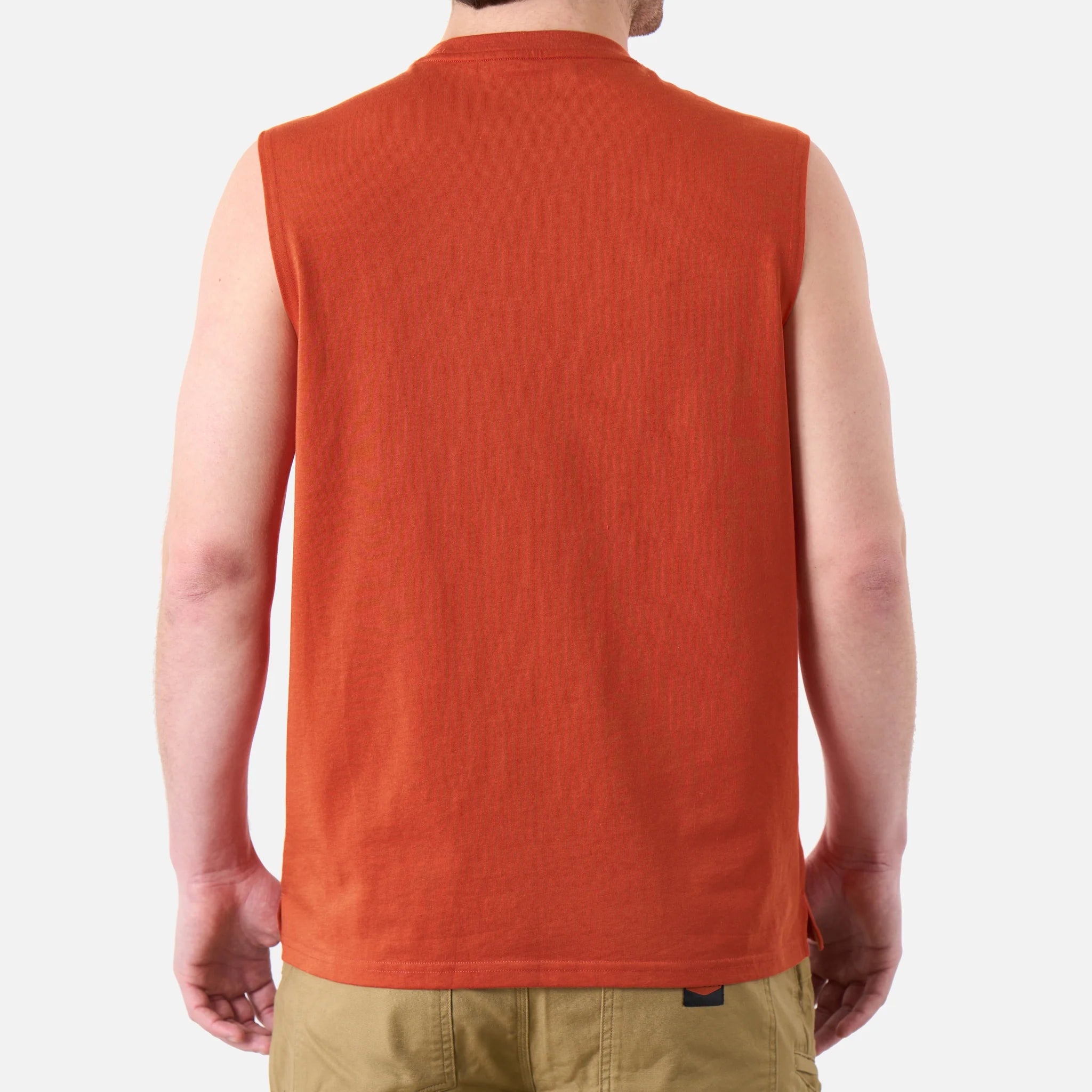The Martin Sleeveless Pocket Tee