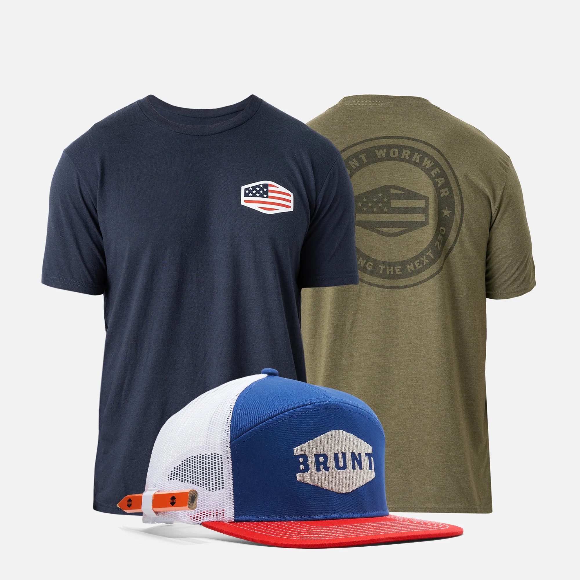 The BRUNT USA 250 Tee Pack