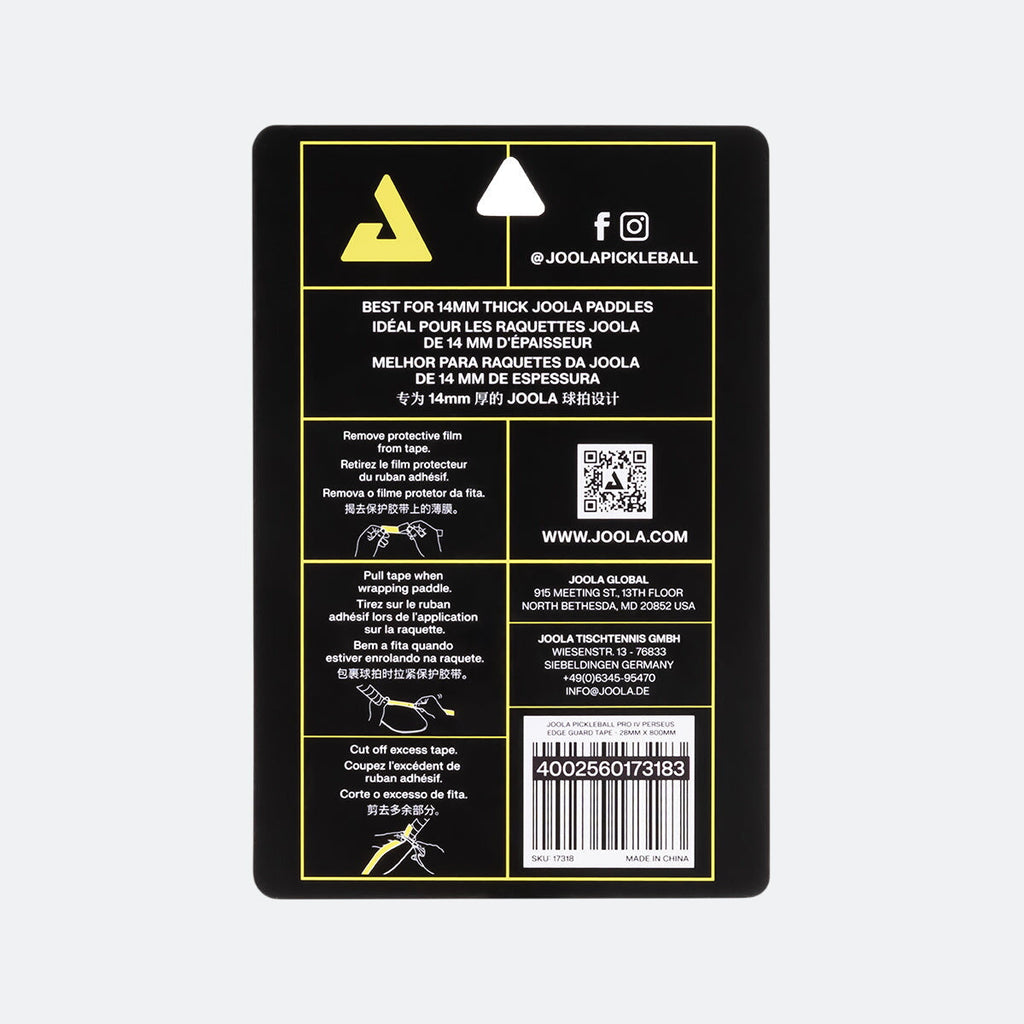 JOOLA Pro IV Pickleball Edge Guard Tape